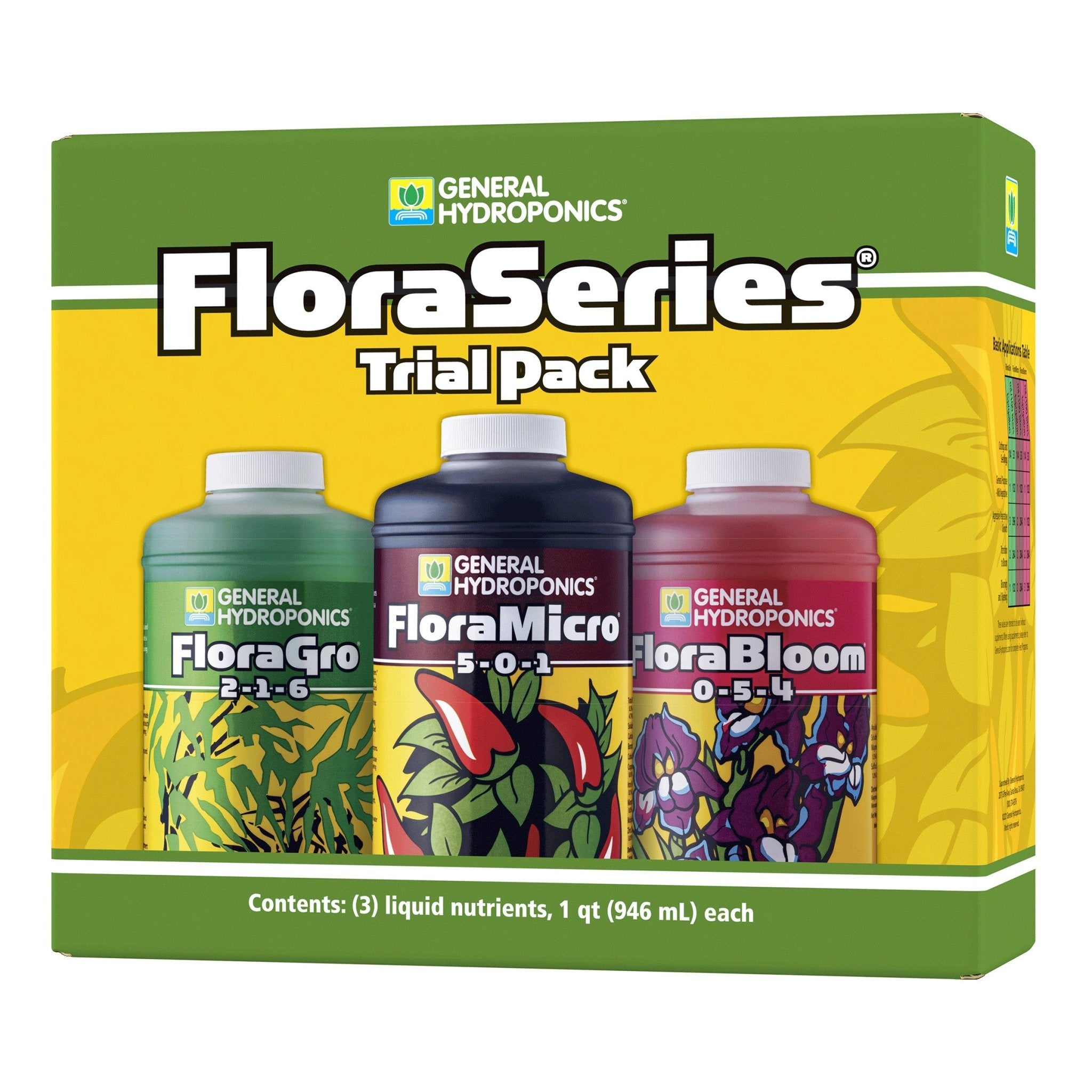 FloraSeries Basic Feed Charts - 815 Gardens