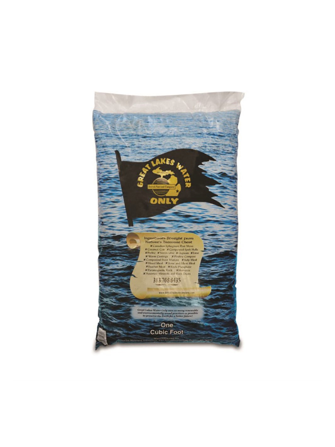 Great Lakes Water Only Soil 1cu ft - 815 Gardens