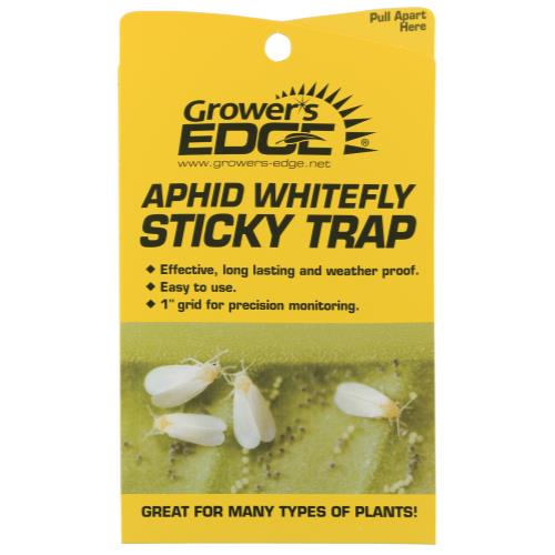 Grower's Edge Aphid Whitefly Sticky Traps - 815 Gardens
