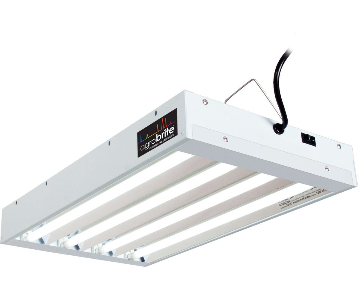 Agrobrite T5 96W 2' 4-Tube Fixture with Lamps - 815 Gardens