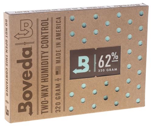 Boveda 62% 2-Way Humidity Packs (Size 320) Individually Overwrapped - 815 Gardens