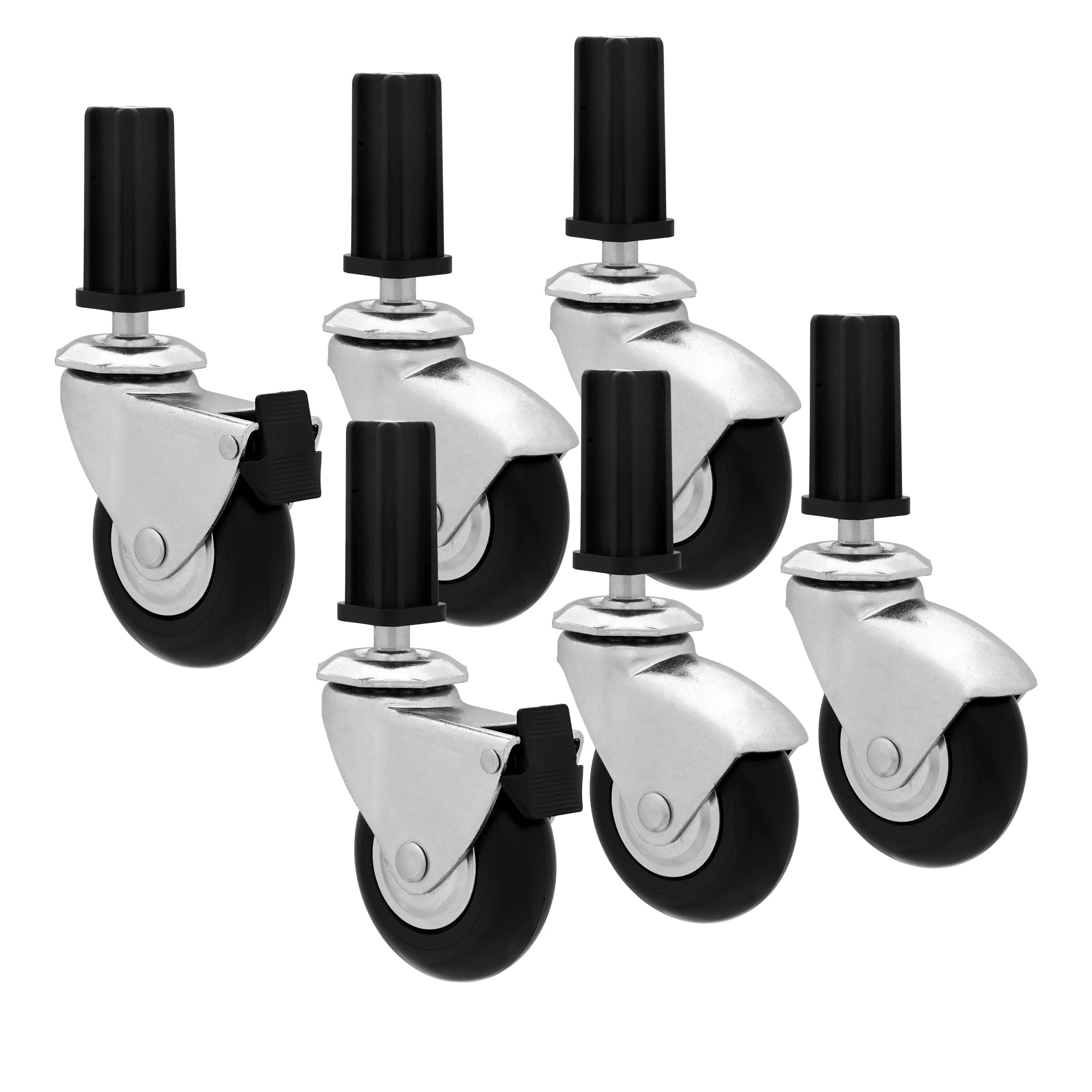 Fast Fit Components Fast Fit HD Caster Wheels - 6 pc - 815 Gardens