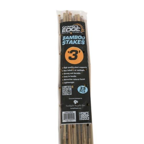Grower's Edge Natural Bamboo Stakes - 815 Gardens