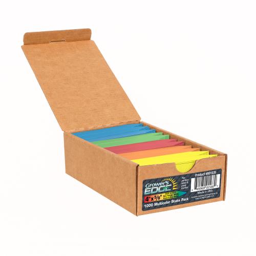 Grower's Edge Plant Stake Labels Multicolored - 815 Gardens