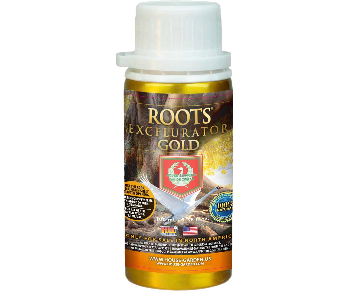 House and Garden Roots Excelurator Gold 100ml - 815 Gardens