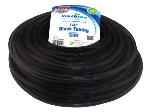 Hydro Flow Premium Vinyl Tubing - Black - 815 Gardens