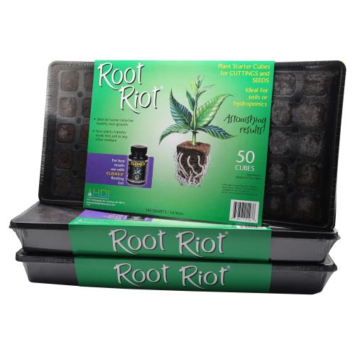 Root Riot 50 Cube Tray (12/Cs) - 815 Gardens