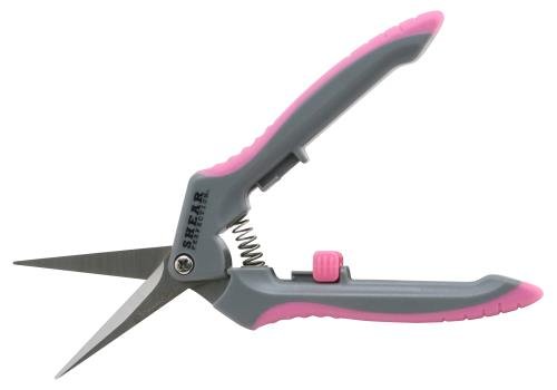Shear Perfection Pink Platinum Stainless Trimming Shear - 2 in Straight Blades - 815 Gardens